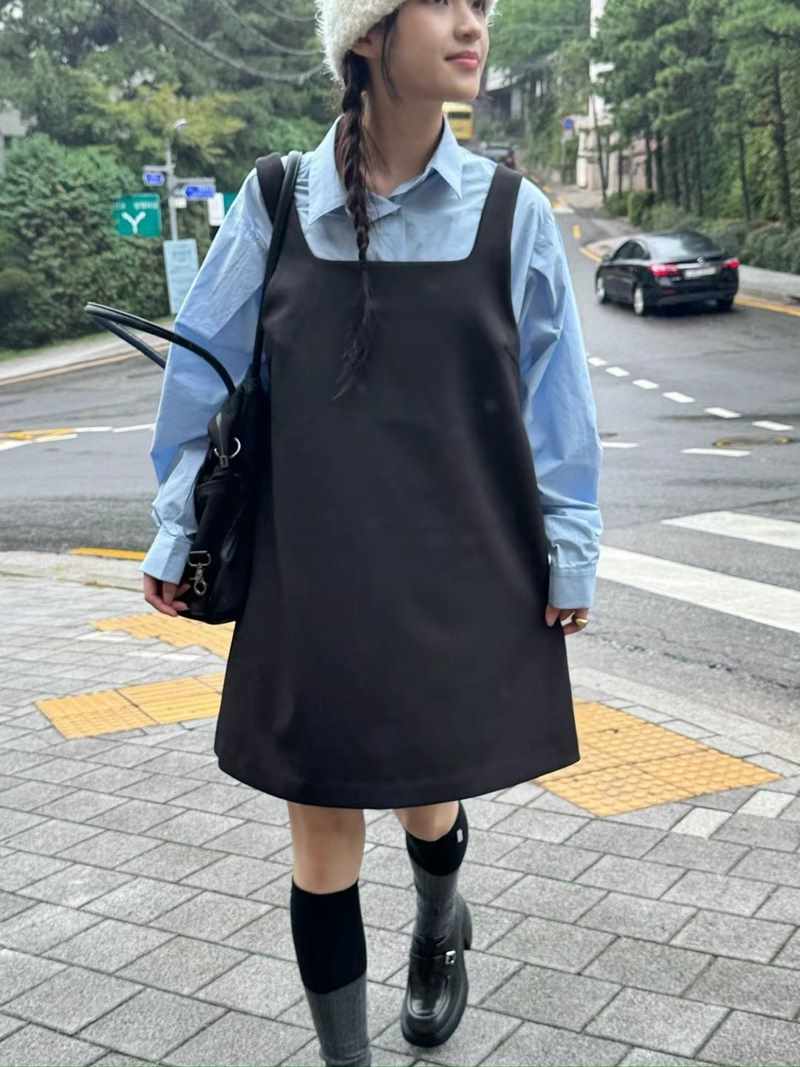 There’s韓國直郵東大門代購女裝新款職業時尚真品休閑連衣裙There’s連衣裙