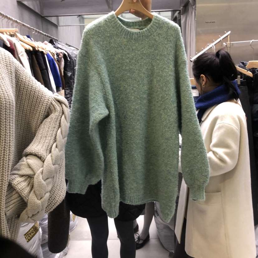 TOPQUEEN韓國直郵東大門代購女裝新款24秋冬職業時尚針織衫UOOV針織衫