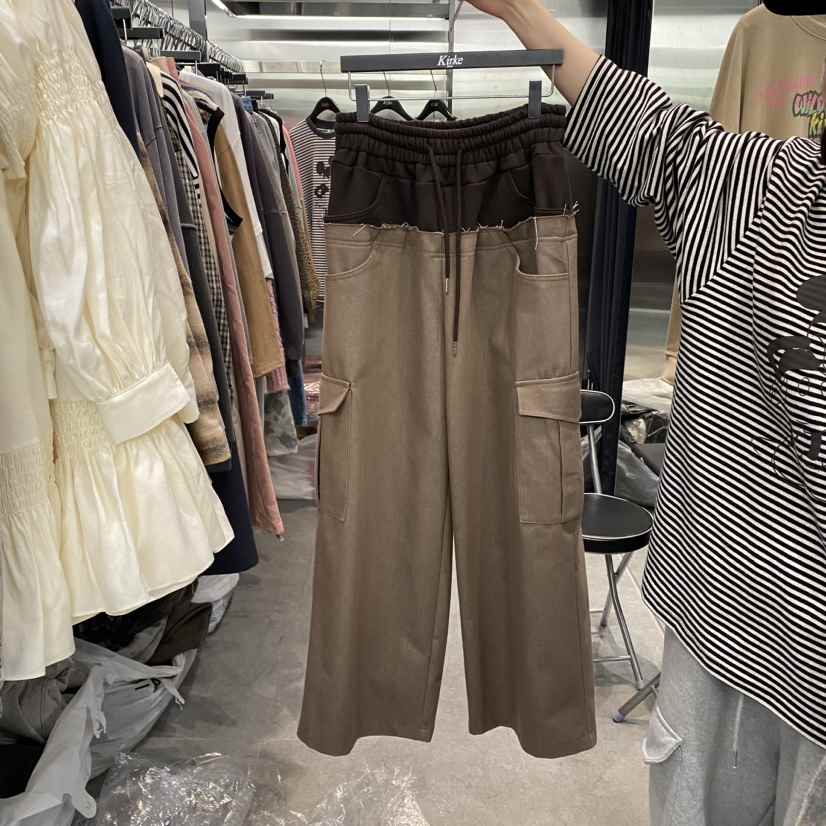 KirKe韓國直郵東大門實拍女裝新品人氣真品職業24秋冬休閑褲KIRKE休閑褲