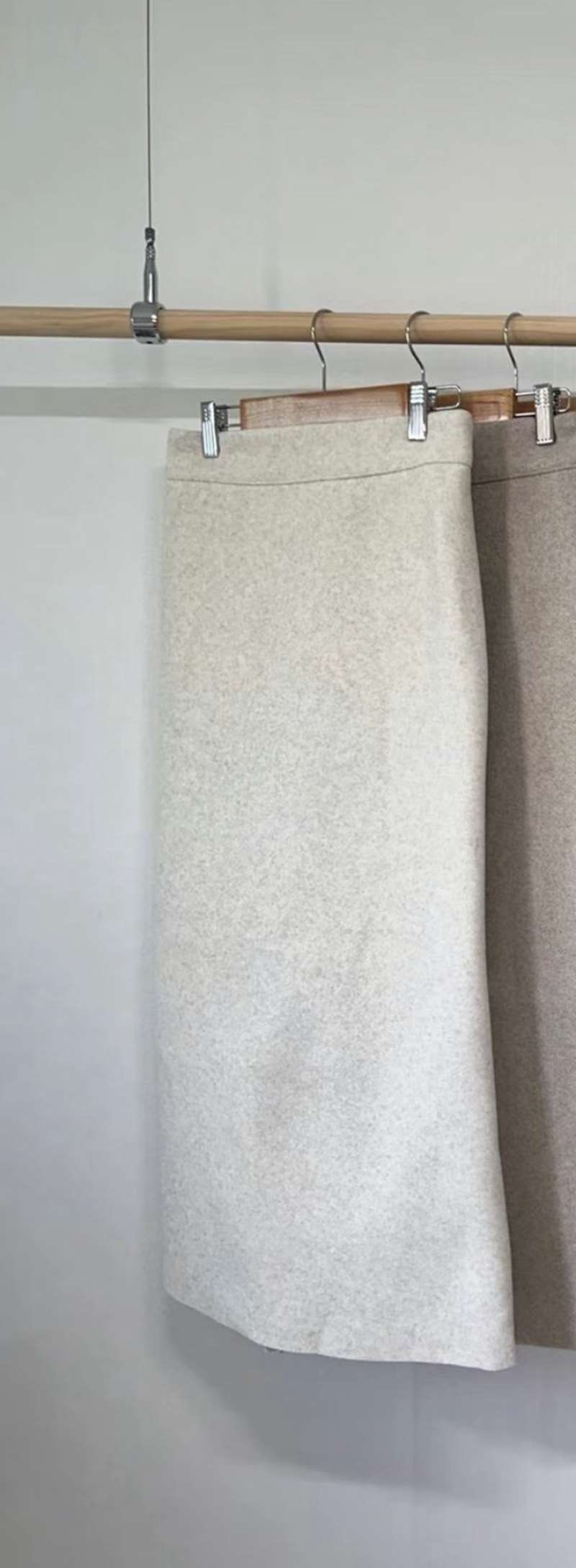 PLACE韓國直郵東大門代購女裝新品職業休閑人氣24秋冬長裙PLACE長裙