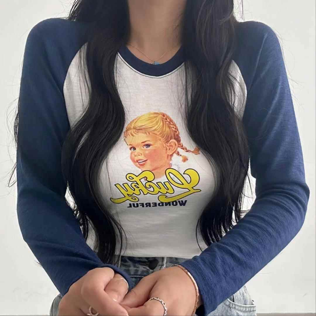 STYLE J-스타일J-T直郵韓國代購女裝新品熱賣人氣長袖T恤magie長袖T恤