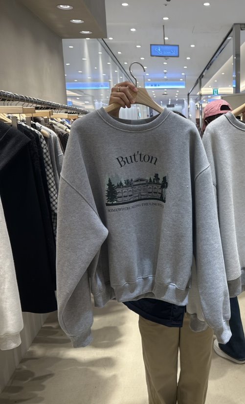 But ton/BOUTIQUE SEOUL-P韓國直郵女裝新款職業衛衣里外穿But ton/BOUTIQUE SEOUL衛衣