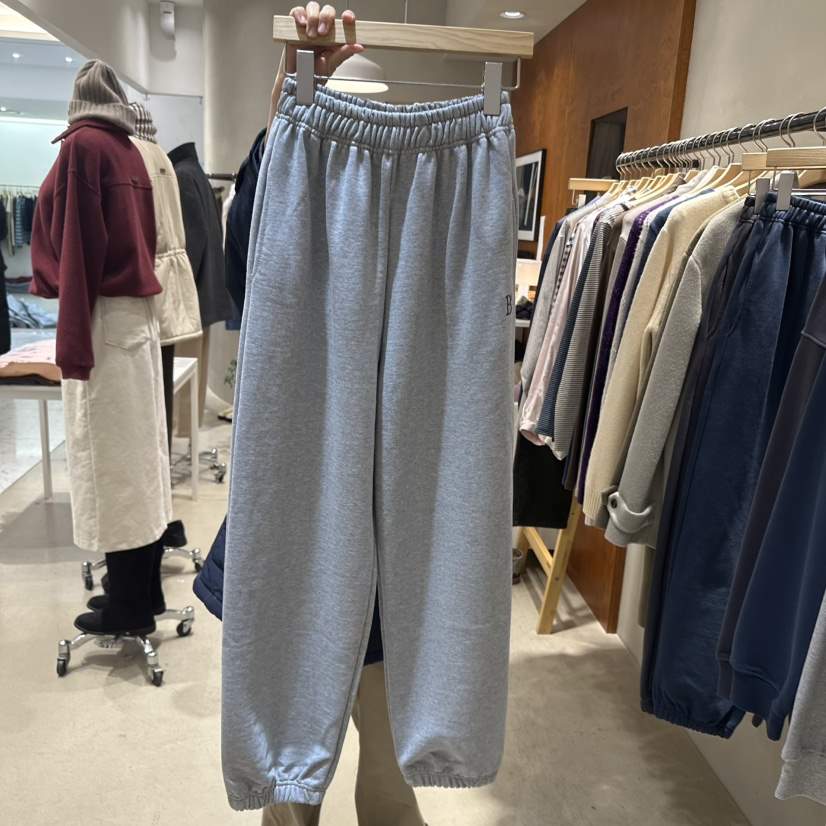 But ton/BOUTIQUE SEOUL-P直郵韓國代購女裝新款時尚休閑褲拉絨But ton/BOUTIQUE SEOUL休閑褲