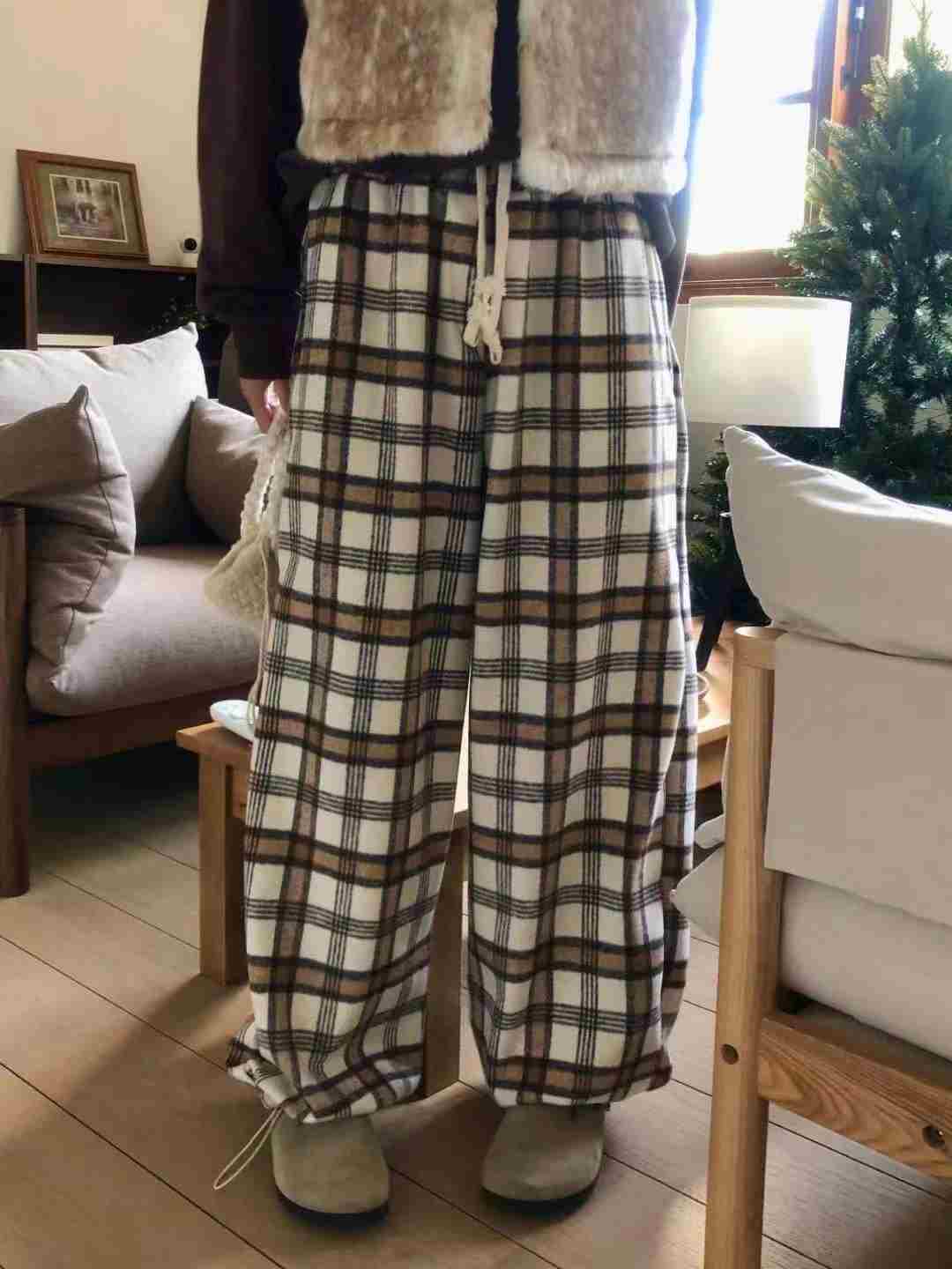 EXCUSE韓國直郵東大門代購女裝新品人氣24秋冬職業休閑褲EXCUSE休閑褲
