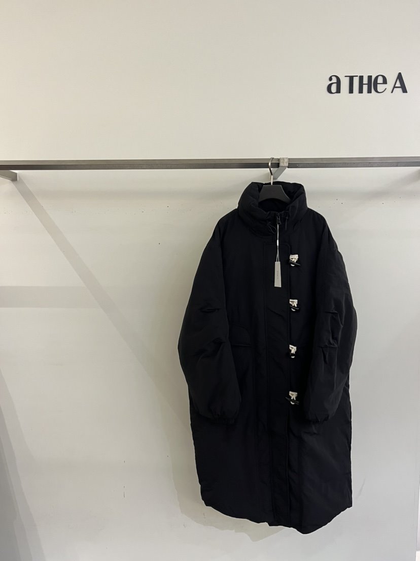 aTHeA韓國直郵東大門代購女裝新品職業熱賣24秋冬長款羽絨服ATHEA長款羽絨服