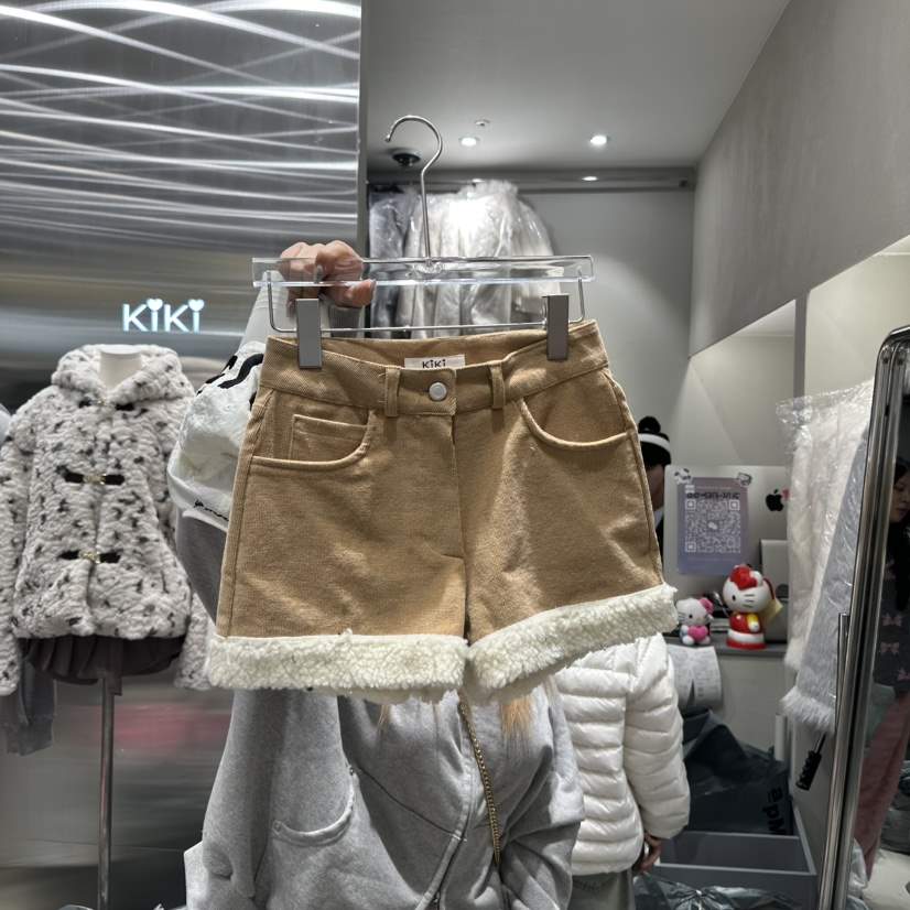 KiKi韓國直郵女裝新品24秋夏時尚推薦真品熱賣人氣休閑短褲KIKI短褲