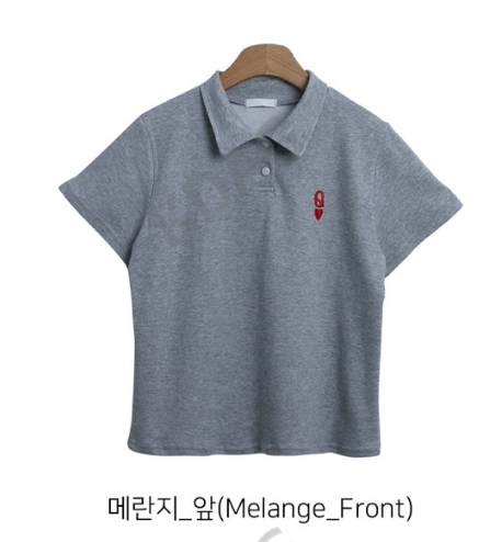 BLESSU直郵韓國代購女裝新款休閑職業推薦時尚真品熱賣T恤刺繡BLESSUT恤