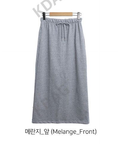 BLESSU韓國直郵女裝新品24秋冬職業人氣熱賣真品推薦長裙綁帶BLESSU長裙