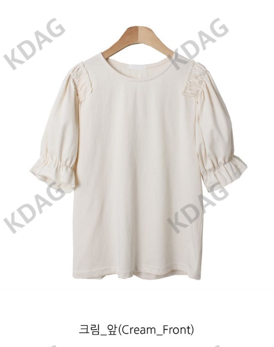 BLESSU韓國直郵女裝新品職業熱賣24秋冬人氣真品推薦時尚T恤BLESSUT恤