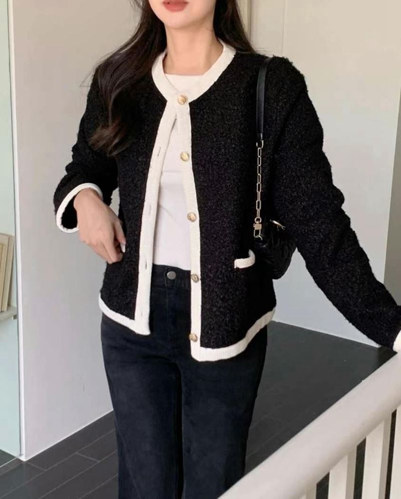 MY YOUNG韓國直郵女裝新品休閑人氣真品職業熱賣24秋冬夾克RIPPLE夾克