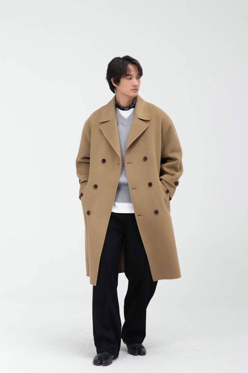 SENSE ERA-男裝東大門實拍女士新品24秋夏休閑中長款大衣SENSE ERA中長款大衣