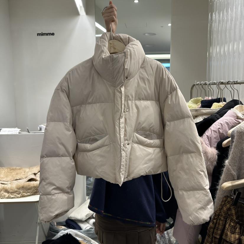 mimme韓國直郵東大門實拍女裝新品熱賣真品人氣短款羽絨服鴨絨MIMME短款羽絨服