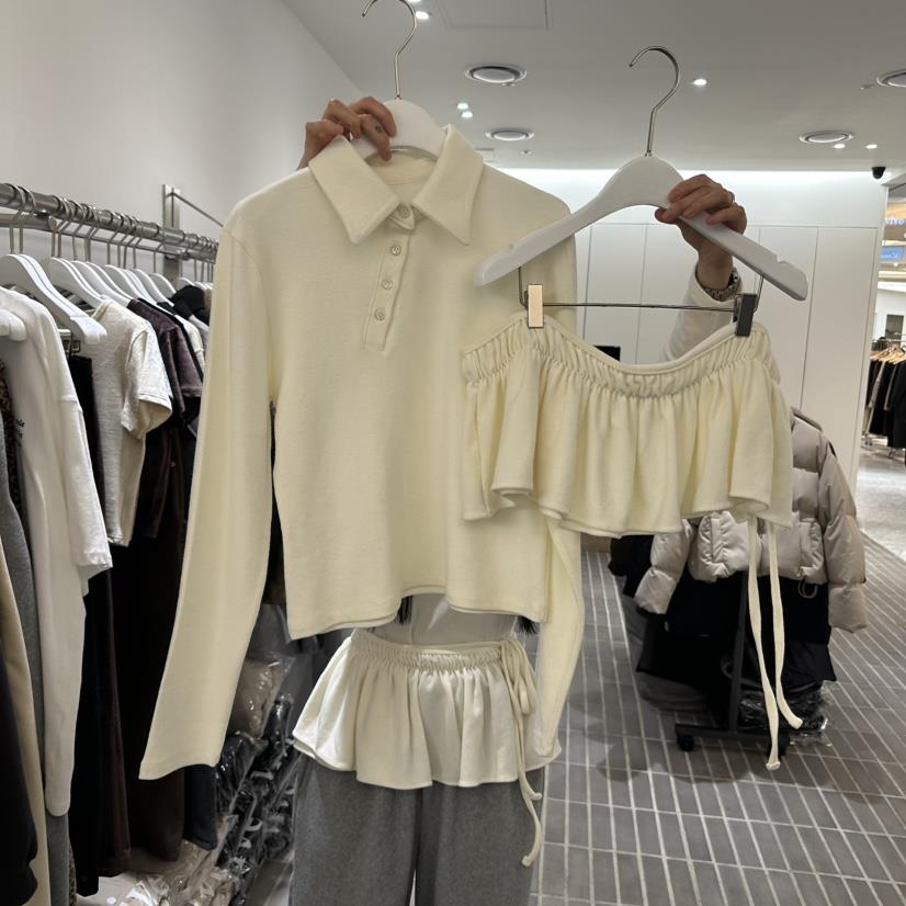 vive直郵韓國代購女裝新品推薦24秋冬熱賣休閑職業時尚套裝VIVE套裝
