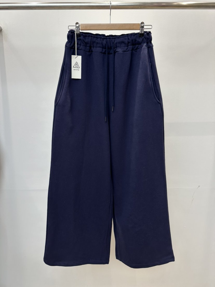 ANIMA東大門實拍女士新品人氣24秋夏真品休閑休閑褲闊腿褲拉絨RIETTE休閑褲