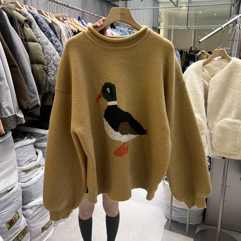 TOPQUEEN韓國直郵女裝新品真品熱賣休閑職業時尚推薦人氣毛衣UOOV毛衣
