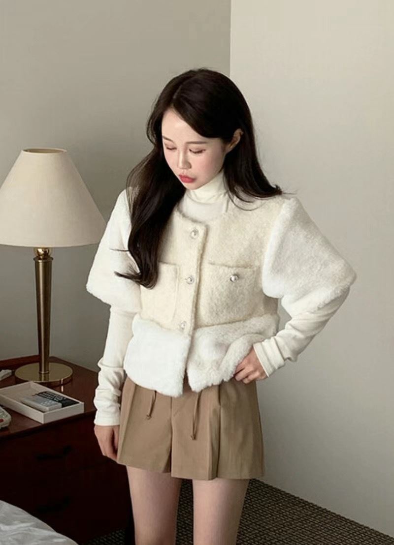 MIMISHOUS-OT韓國直郵東大門實拍女裝新品人氣真品夾克兔子MIMISHOUS夾克