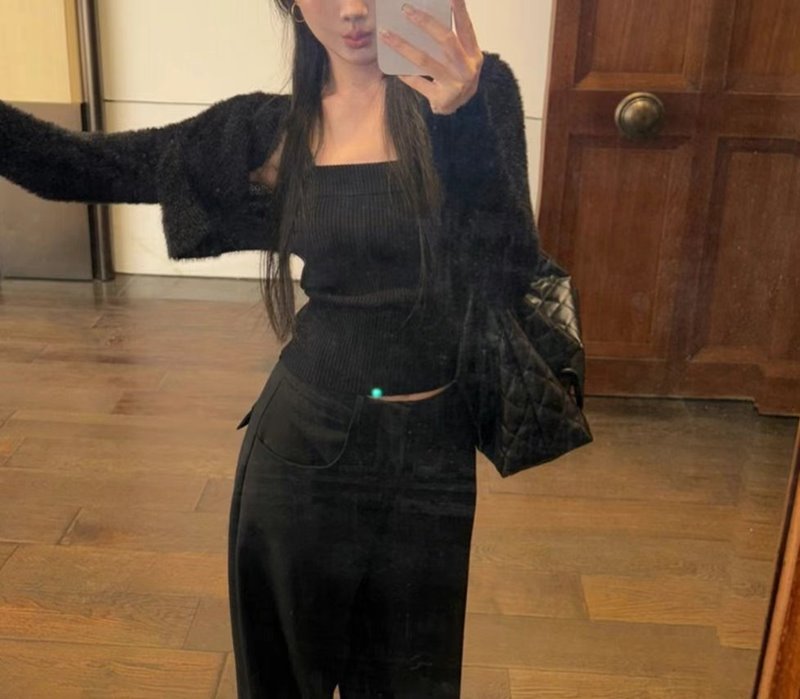 ETEMOY韓國直郵東大門實拍女裝新款真品人氣推薦24秋冬套裝ETEMOY套裝