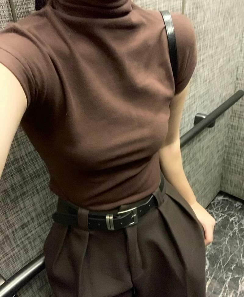 ETEMOY韓國直郵東大門代購女裝新品熱賣職業24秋冬真品休閑T恤ETEMOYT恤