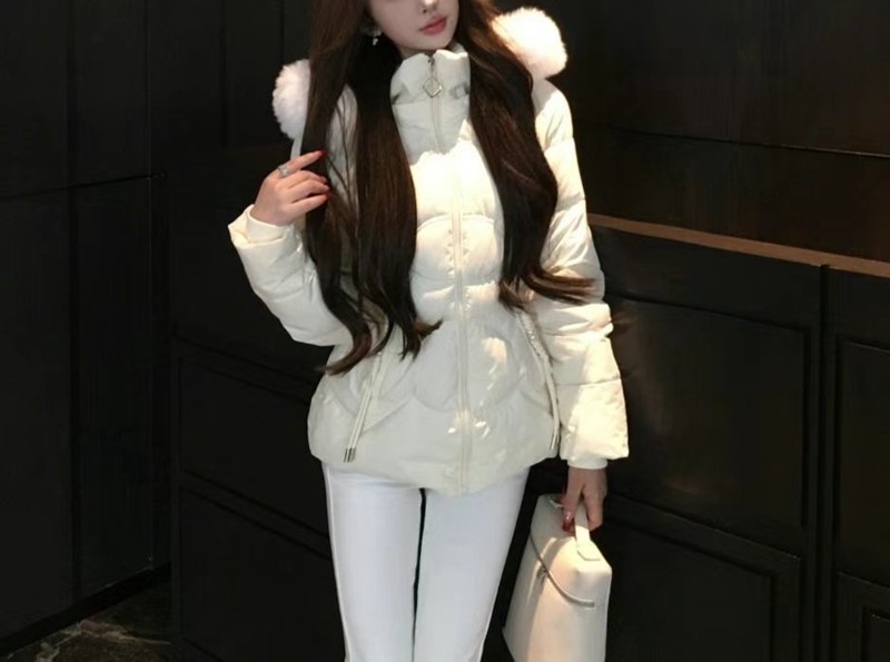 ETEMOY韓國直郵東大門實拍女裝新品推薦24秋冬職業短款棉服ETEMOY短款棉服