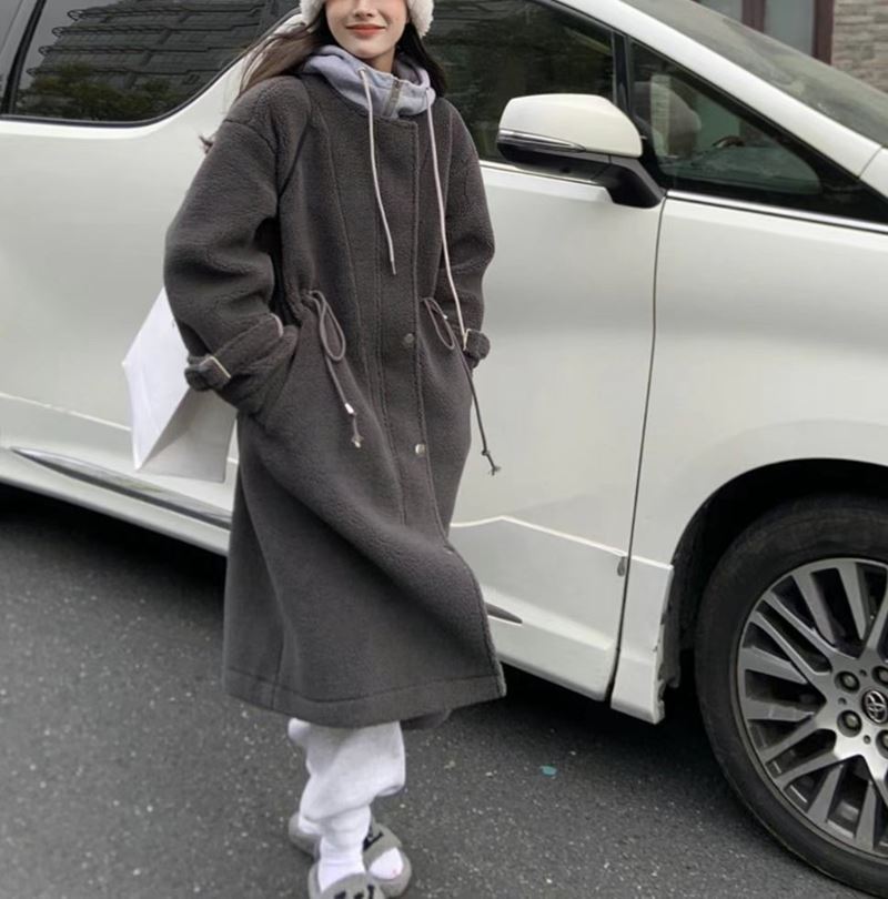 ETEMOY韓國直郵女裝新款熱賣真品人氣24秋冬職業中長款大衣ETEMOY中長款大衣