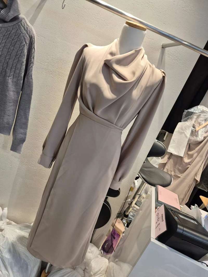 ETEMOY直郵韓國代購女裝新款24秋冬休閑熱賣推薦職業連衣裙ETEMOY連衣裙