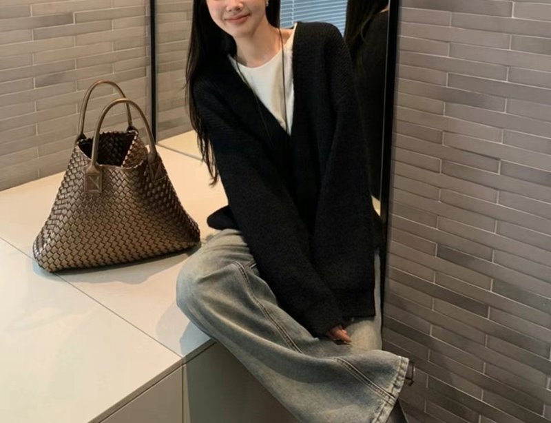 ETEMOY韓國直郵東大門實拍女裝新品熱賣職業24秋冬推薦針織衫ETEMOY針織衫