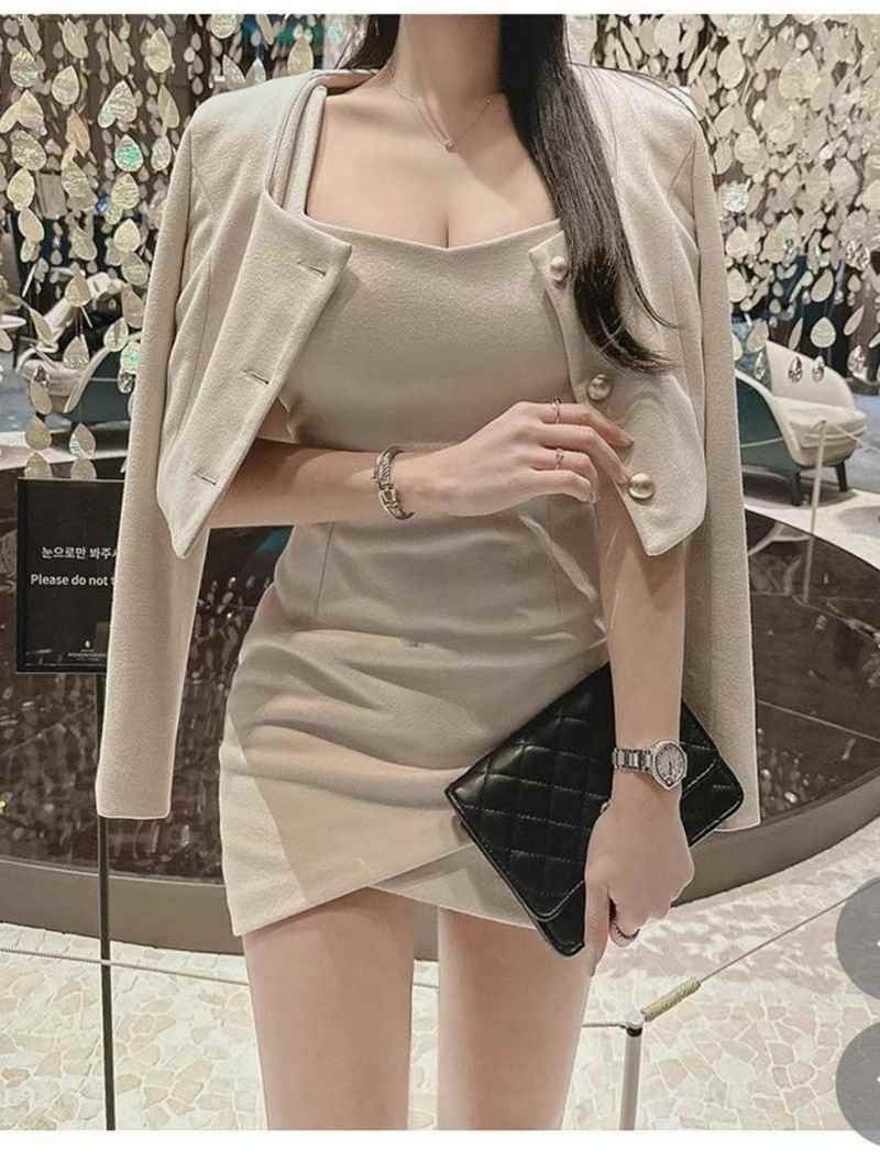 HEE SHOP韓國直郵東大門代購女裝新品休閑職業熱賣真品套裝HEE SHOP套裝