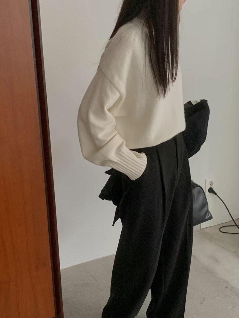 MUYBIEN韓國直郵東大門代購女裝新品真品時尚職業休閑針織衫ONEAND針織衫