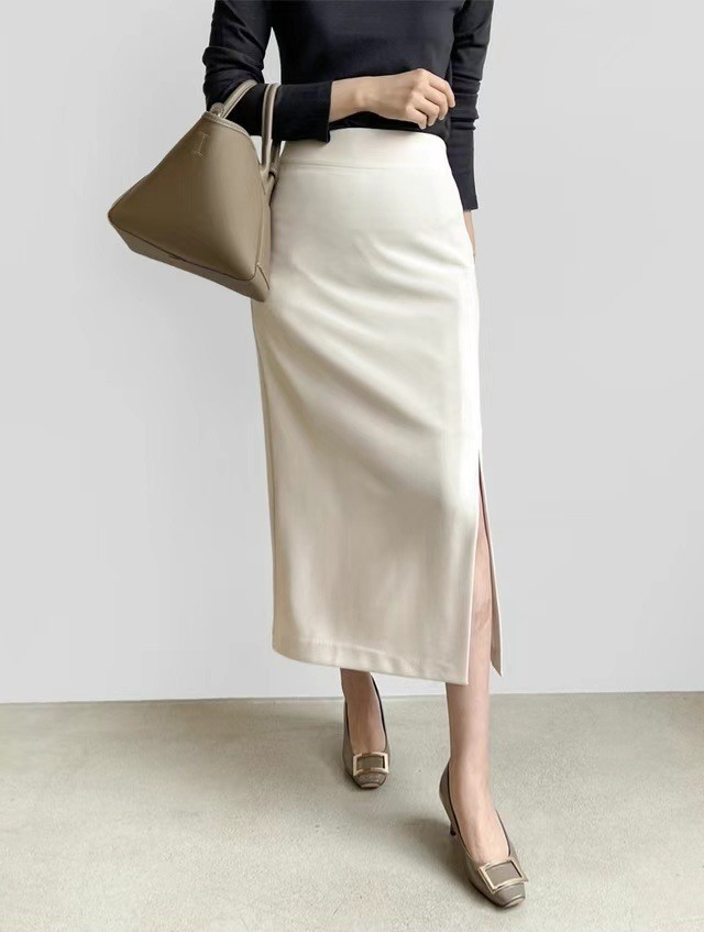 MELON韓國直郵東大門代購女裝新品人氣推薦時尚真品職業長裙ANDANTE長裙