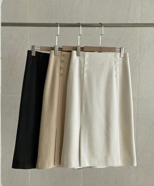 MELON韓國直郵東大門代購女裝新品職業人氣休閑半身裙中短裙ANDANTE半身裙/中短裙