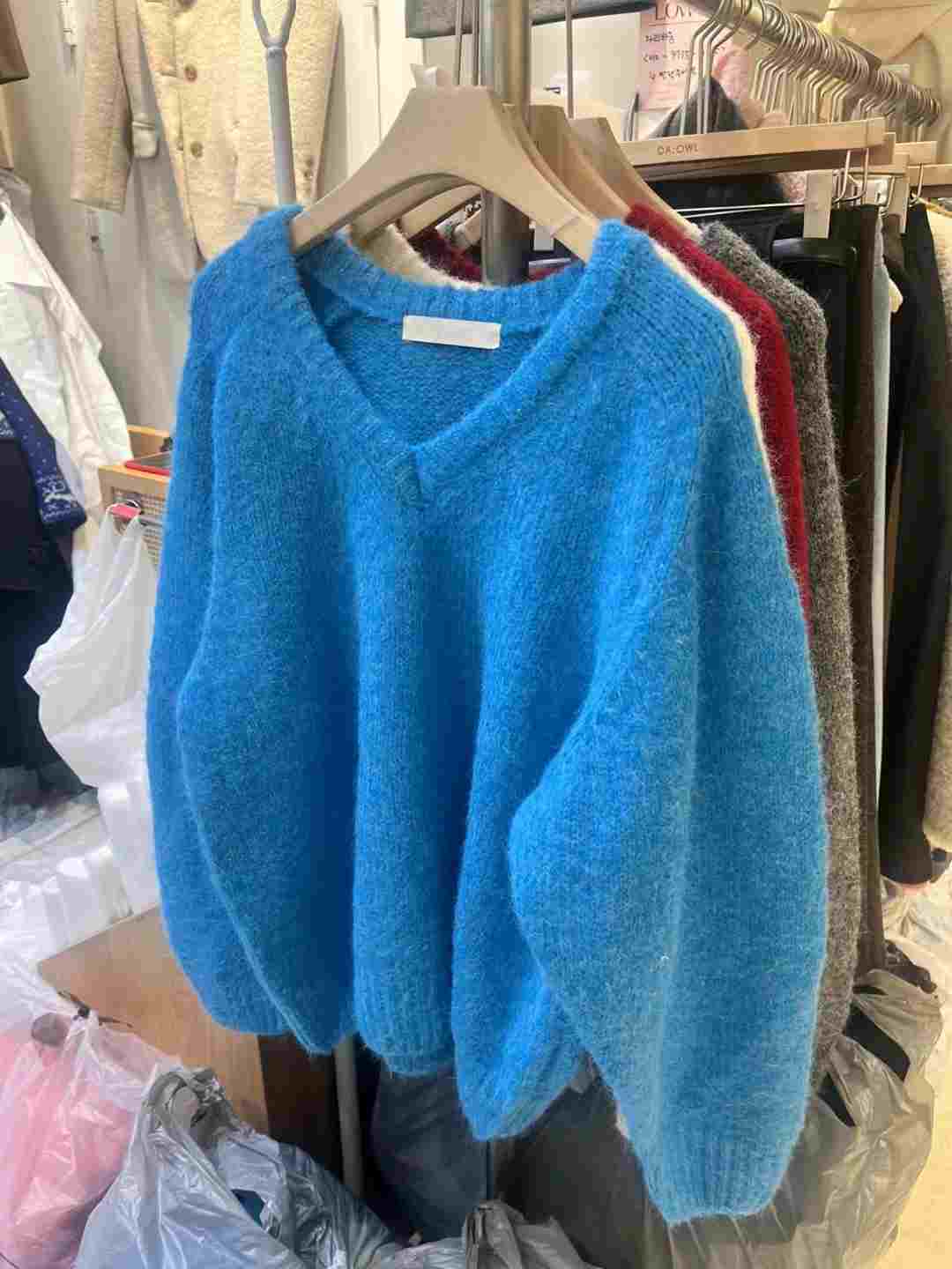 DAOWL韓國直郵女士新品24秋夏人氣熱賣職業休閑推薦真品毛衣NUFF毛衣