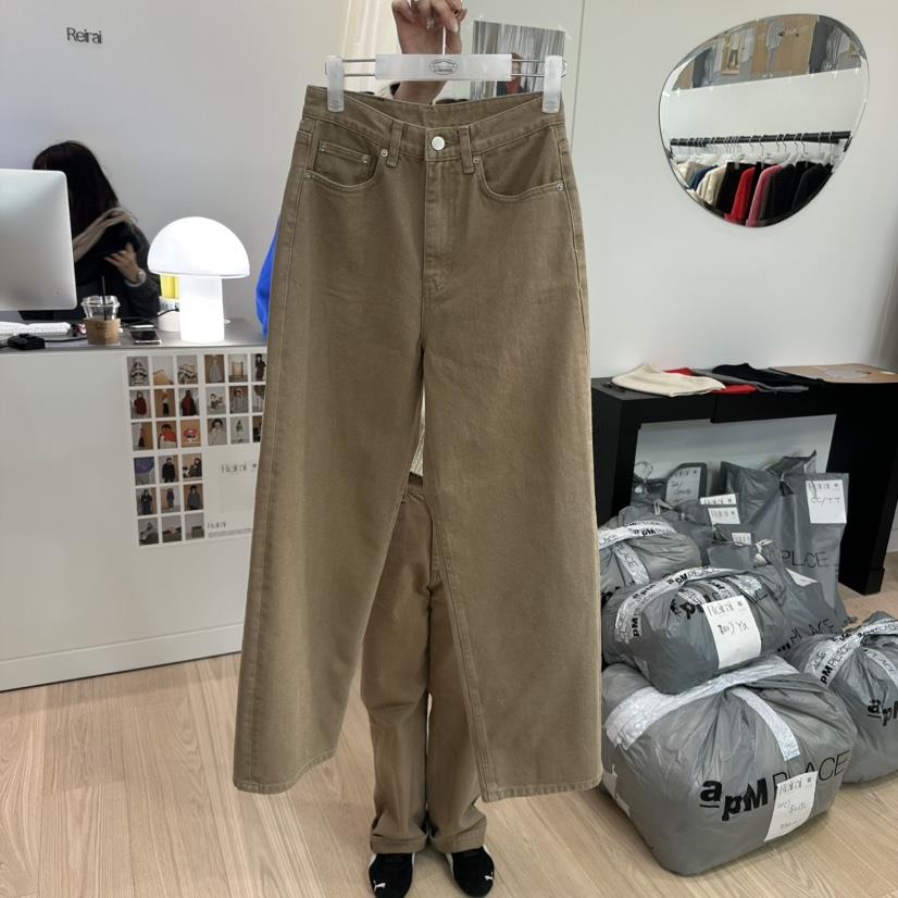 THE COVER東大門代購女士新品24秋夏休閑時尚真品職業休閑褲Reirai休閑褲