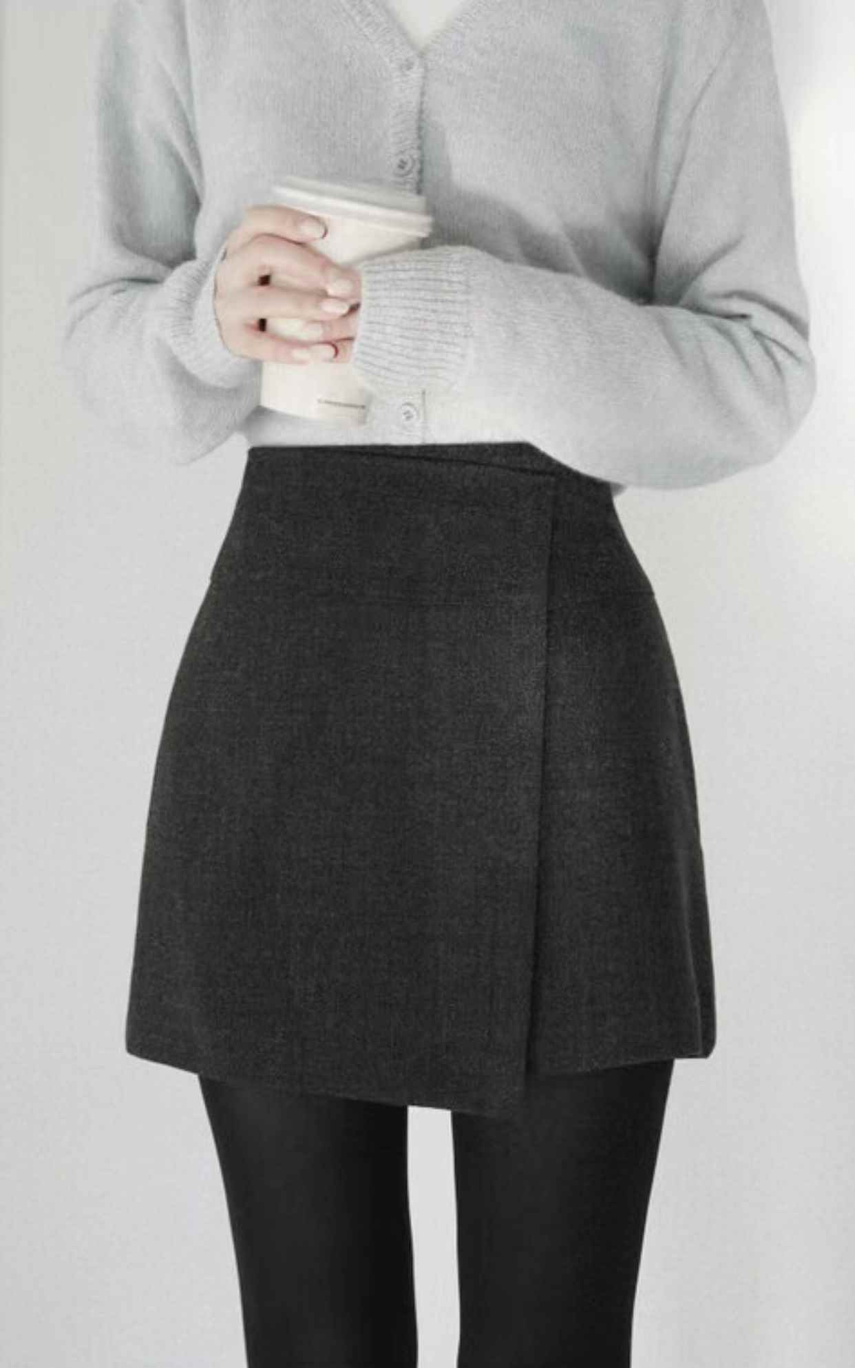 MINIT韓國直郵女士新款時尚24秋夏人氣推薦熱賣休閑職業短裙MINIT短裙