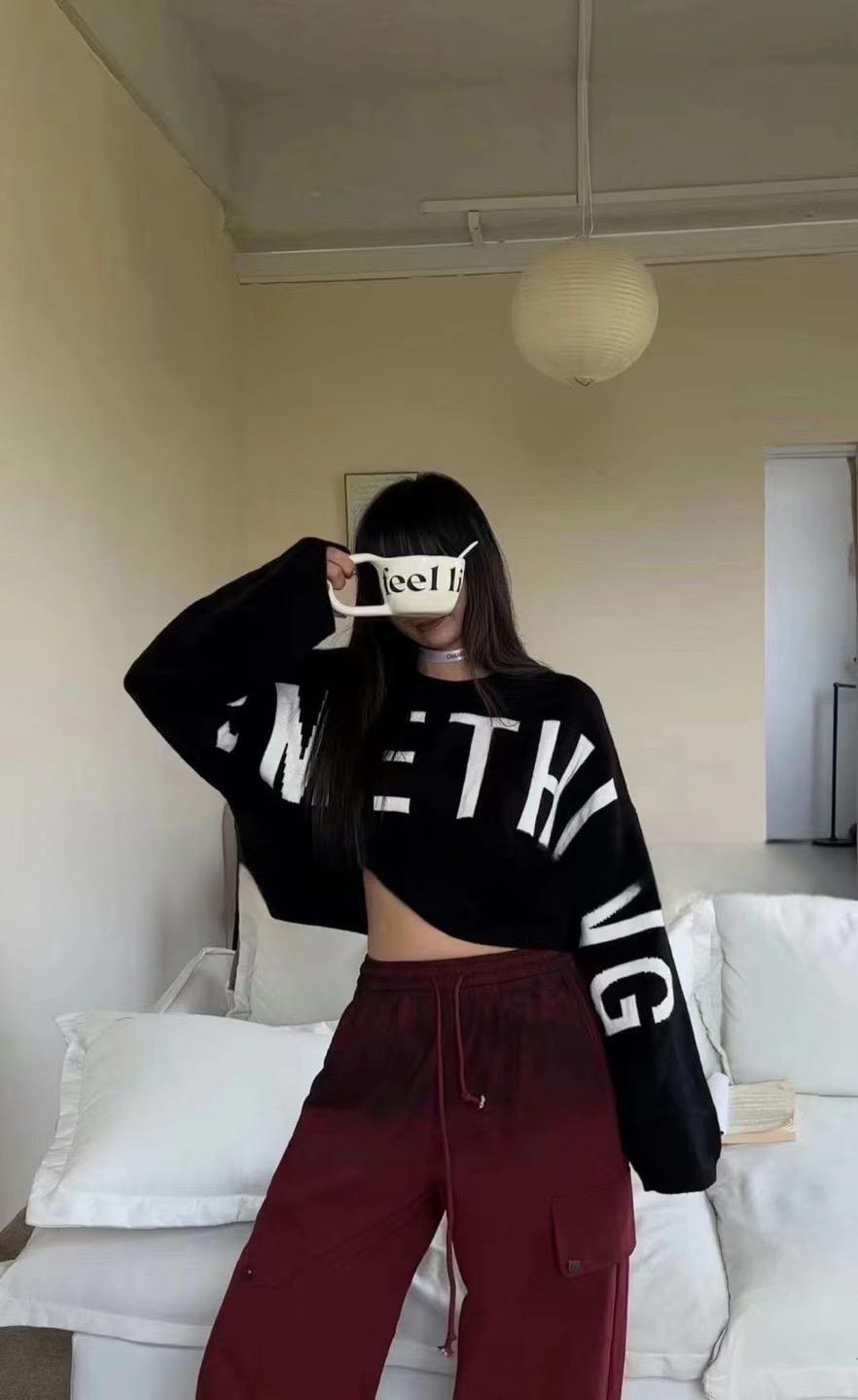COTTONFACTORY直郵韓國代購女裝新品職業時尚休閑人氣針織衫COTTONFACTORY針織衫