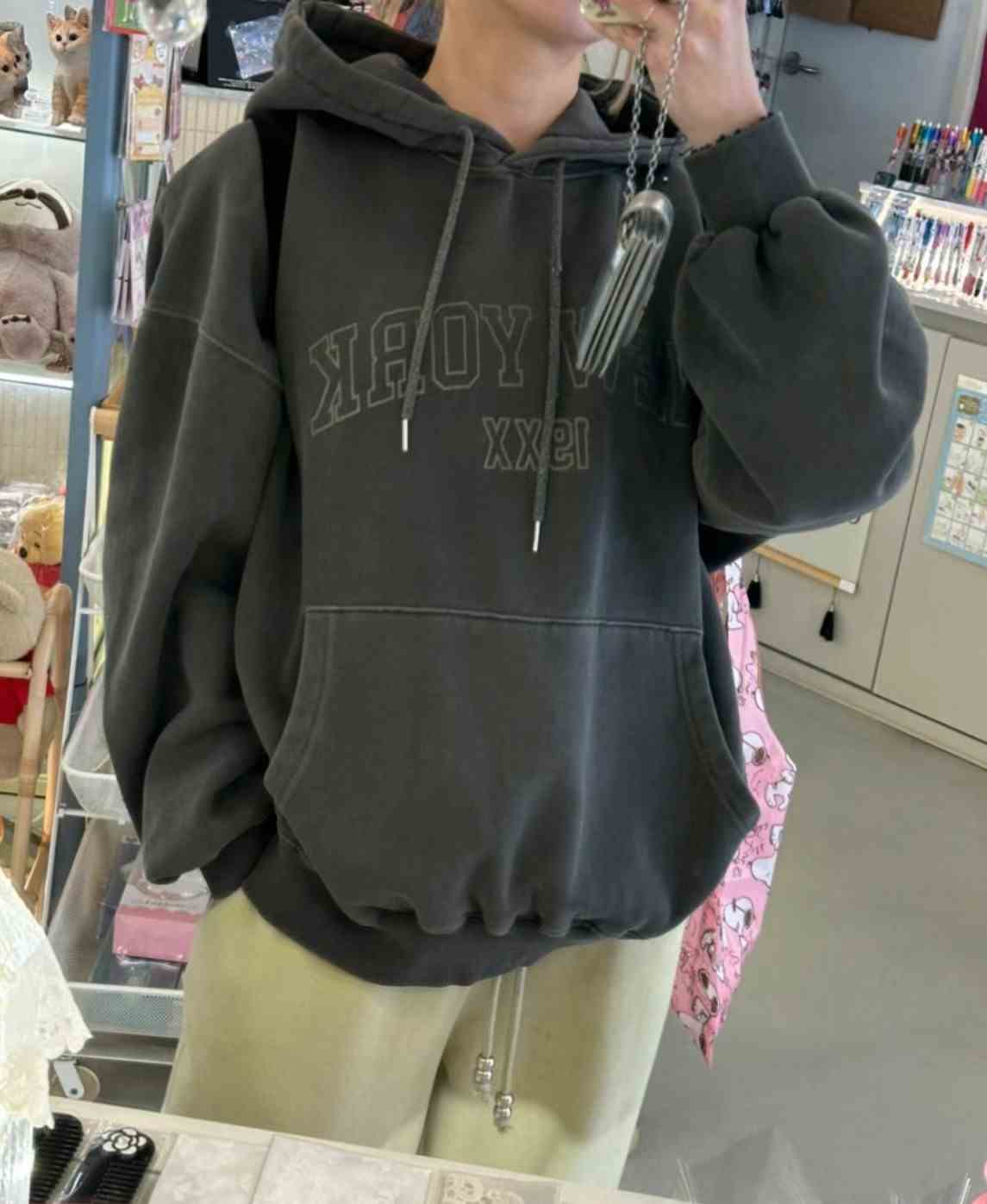 UNPLAN韓國直郵東大門代購女裝新品時尚真品熱賣24秋冬衛衣UNPLAN衛衣