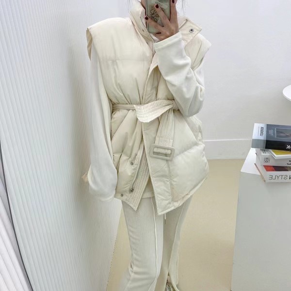 COTTONFACTORY韓國直郵東大門代購女裝新款時尚真品馬甲含腰帶COTTONFACTORY馬甲