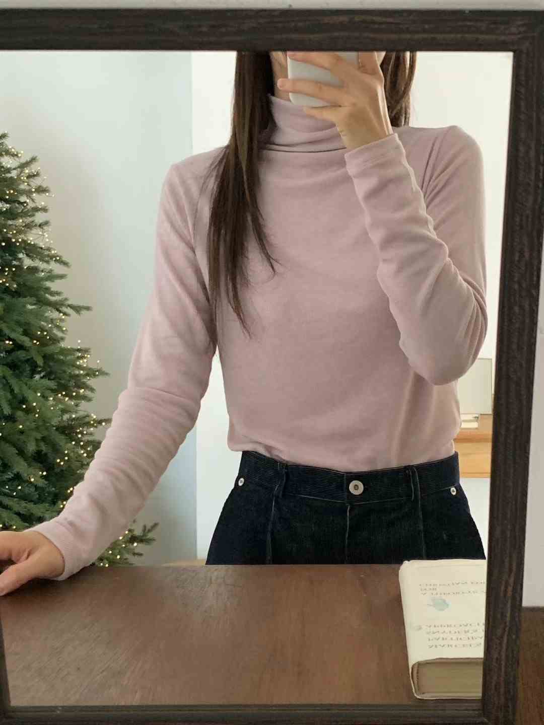 SOAF韓國直郵東大門代購女裝新款推薦真品職業人氣熱賣長袖T恤SOAF長袖T恤
