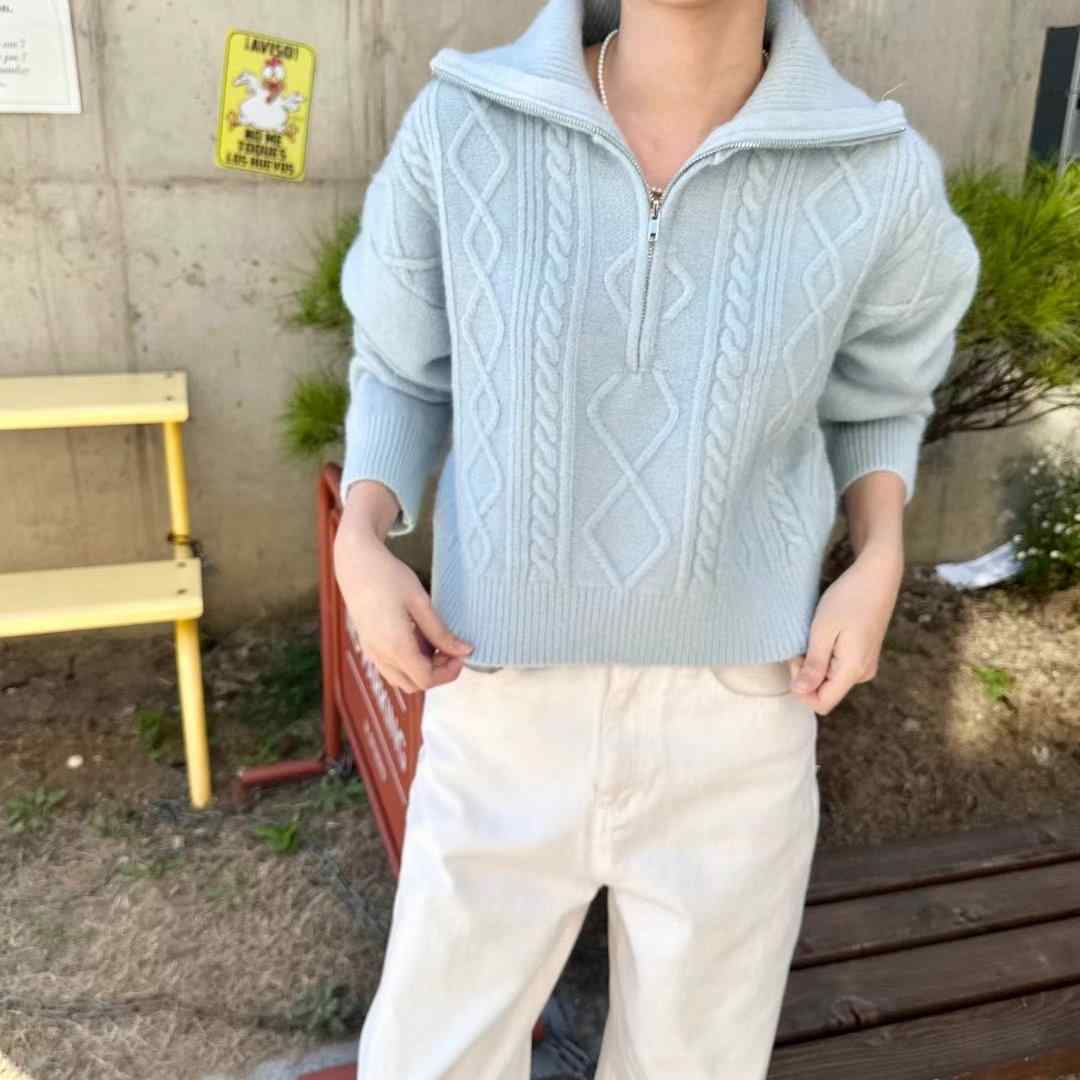 NEO韓國直郵東大門實拍女裝新款24秋冬熱賣人氣推薦真品針織衫NEO針織衫