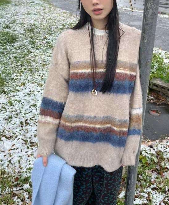 COVENT韓國代購女士新款人氣時尚職業真品24秋夏休閑針織衫COVENT針織衫
