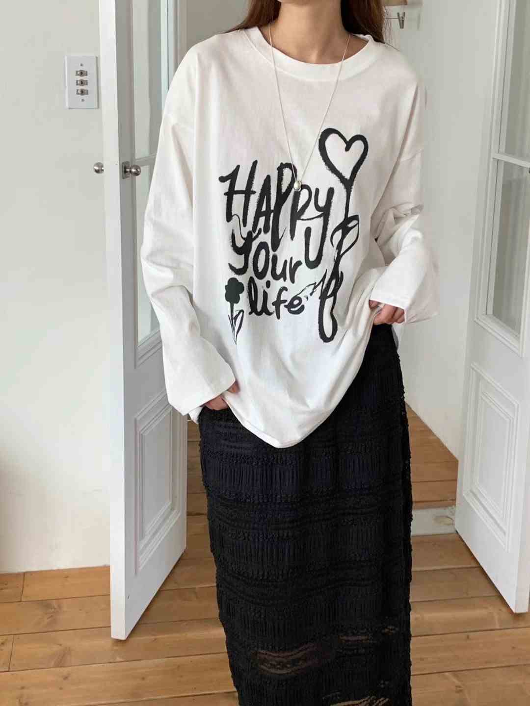 SOUFFLE東大門直郵女士新款時尚24秋夏人氣職業真品推薦T恤SOUFFLET恤