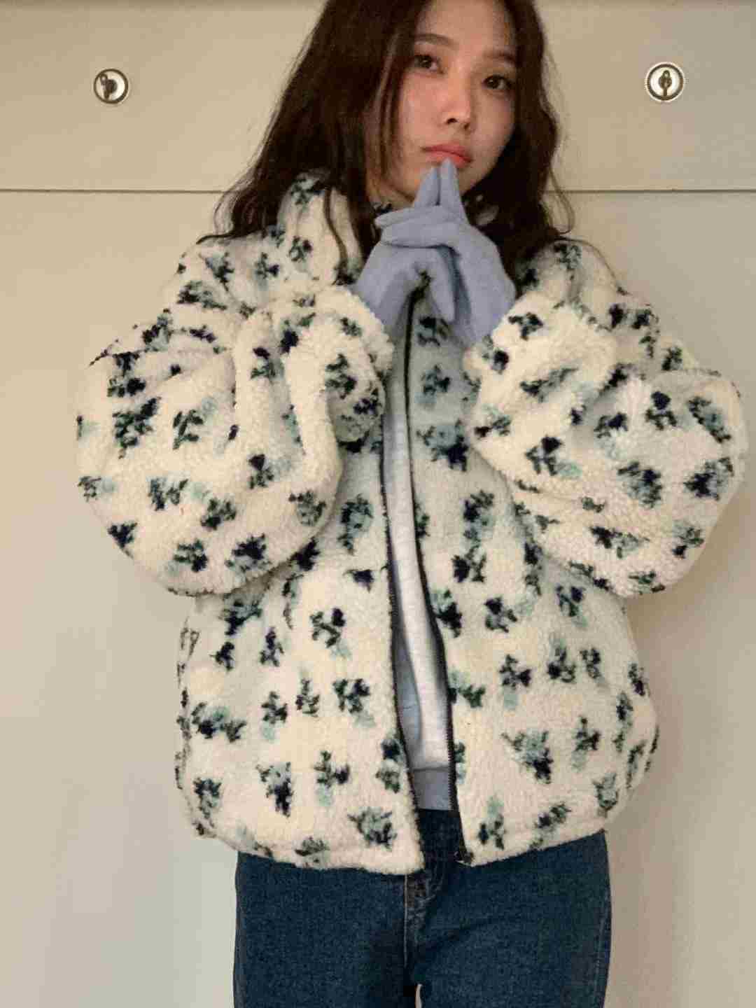 SOARE韓國直郵女裝新品時尚真品熱賣休閑推薦人氣24秋冬夾克抓絨SOARE夾克