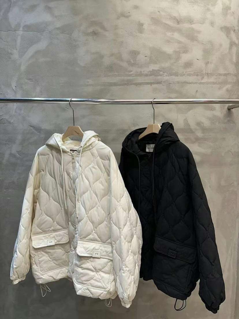 SIMPLE PARK/WMSTORY韓國直郵女裝新款人氣24秋冬短款羽絨服絨SIMPLE PARK/WMSTORY短款羽絨服
