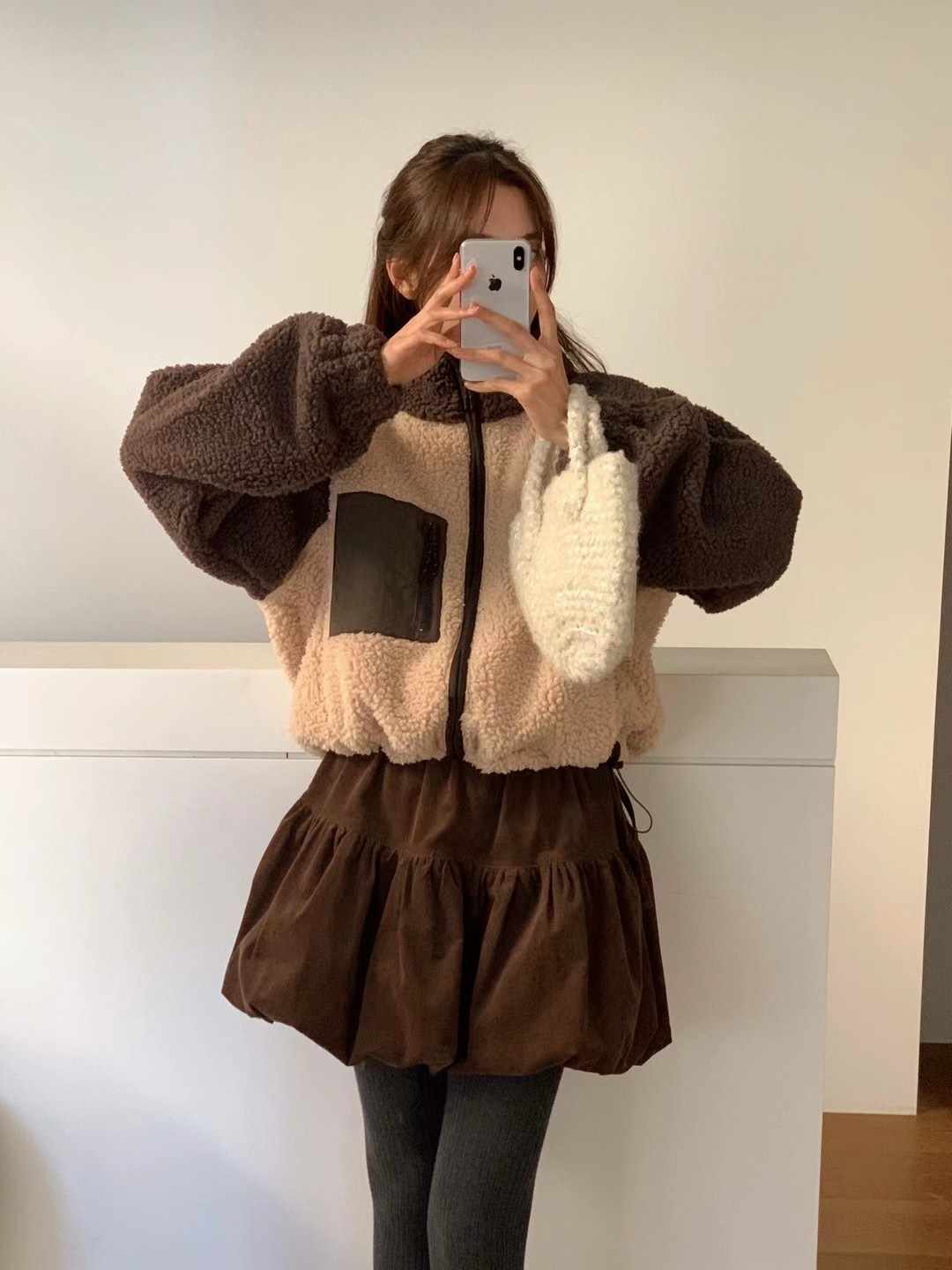 JUILLYSTYLE韓國直郵東大門實拍女裝新款熱賣推薦真品短款大衣JUILLYSTYLE短款大衣