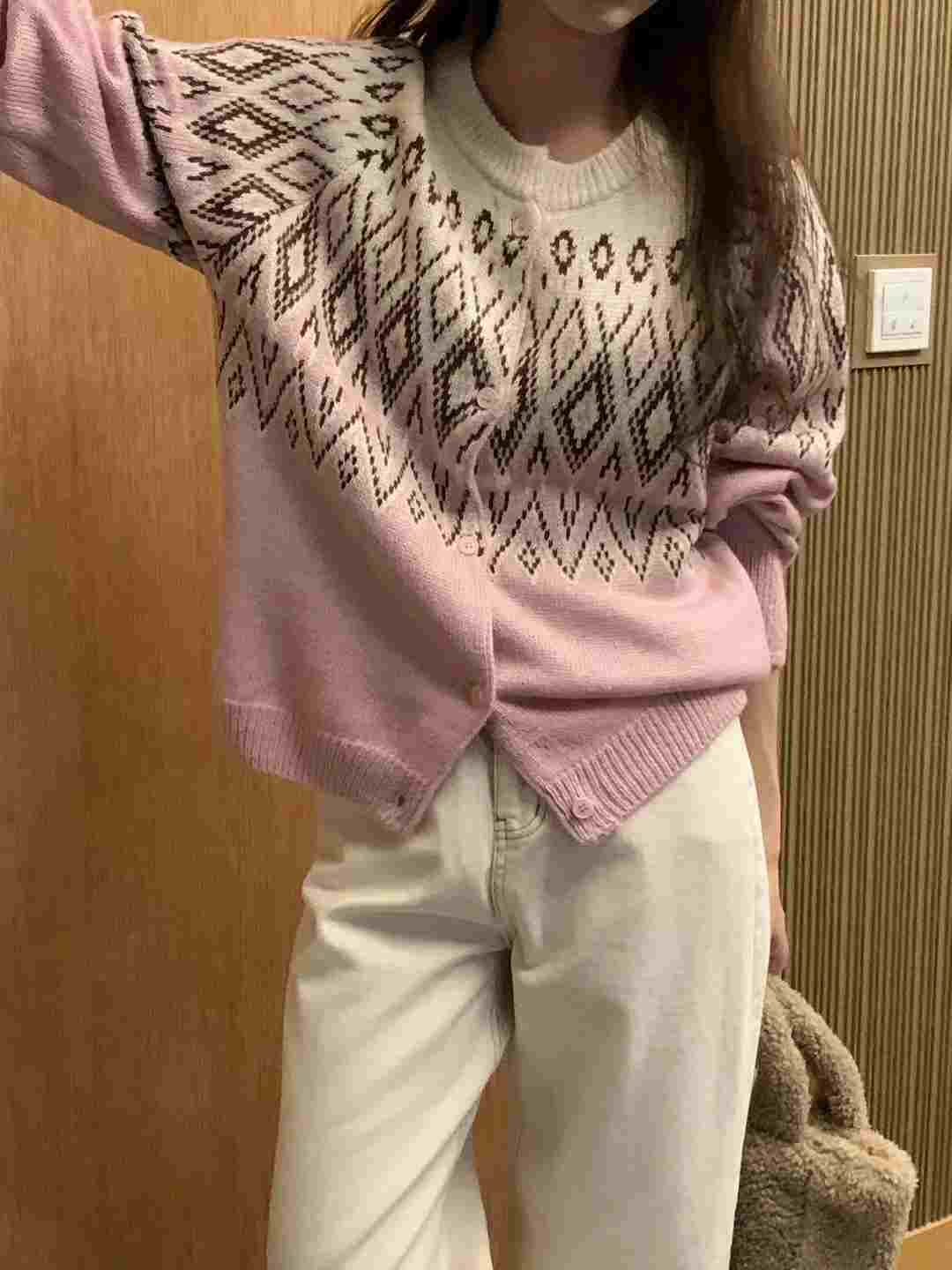 JUILLYSTYLE韓國直郵女裝新款職業時尚推薦24秋冬人氣針織衫JUILLYSTYLE針織衫