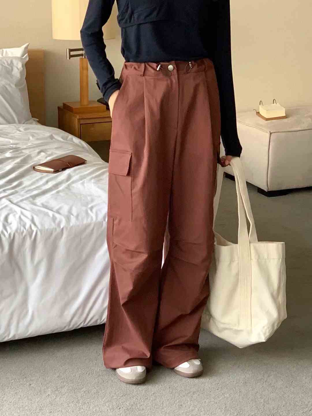JUILLYSTYLE韓國直郵女裝新款真品推薦人氣24秋冬熱賣休閑褲JUILLYSTYLE休閑褲