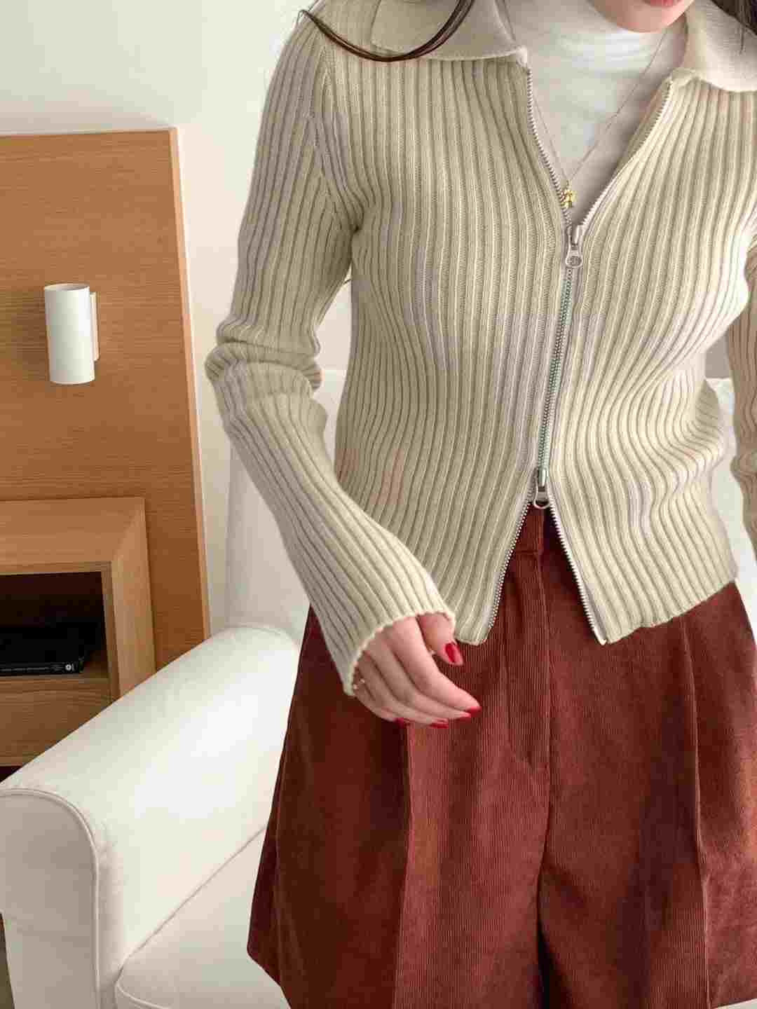 JUILLYSTYLE韓國直郵東大門代購女裝新品休閑熱賣時尚針織衫JUILLYSTYLE針織衫