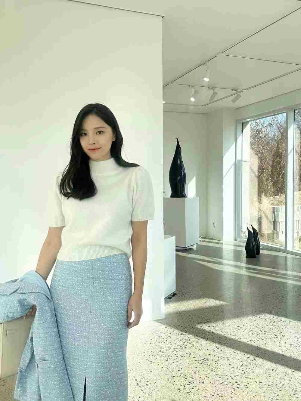 DE FOND韓國直郵東大門實拍女裝新款職業24秋冬熱賣針織衫DE FOND針織衫