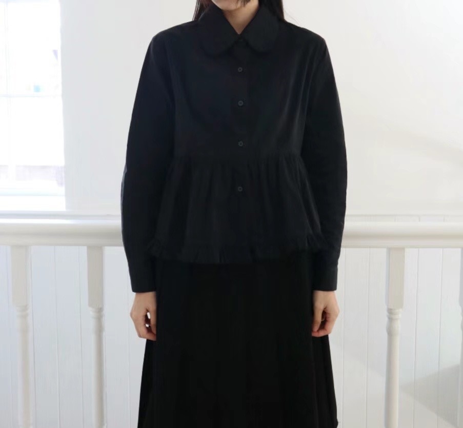 LIVING/CO-씨오-T韓國直郵女裝新款職業熱賣24秋冬襯衫蕾絲衫CO CO/LIVING襯衫/蕾絲衫