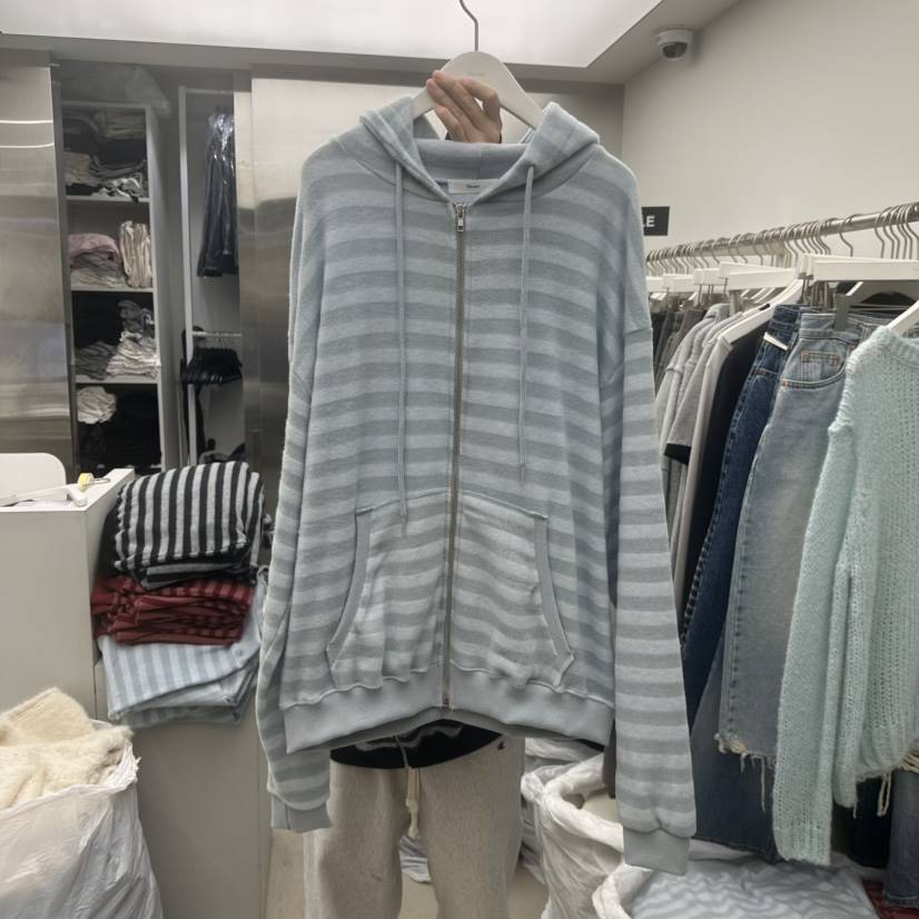 NEUTER東大門實拍女裝新款真品時尚24秋夏熱賣衛衣拉鏈兜帽NEUTER衛衣