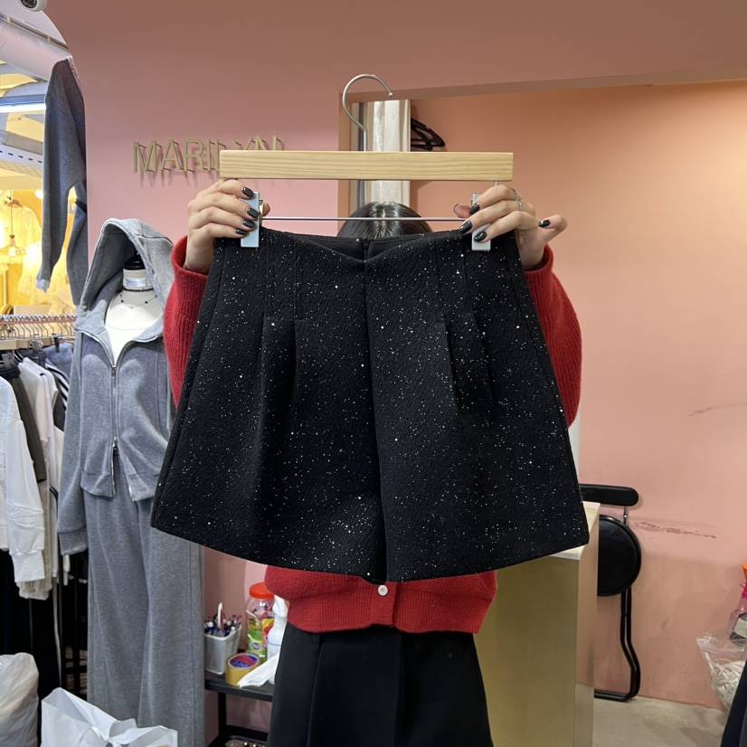 MARILYN東大門實拍女裝新品休閑人氣真品時尚熱賣推薦職業短褲MARILYN短褲